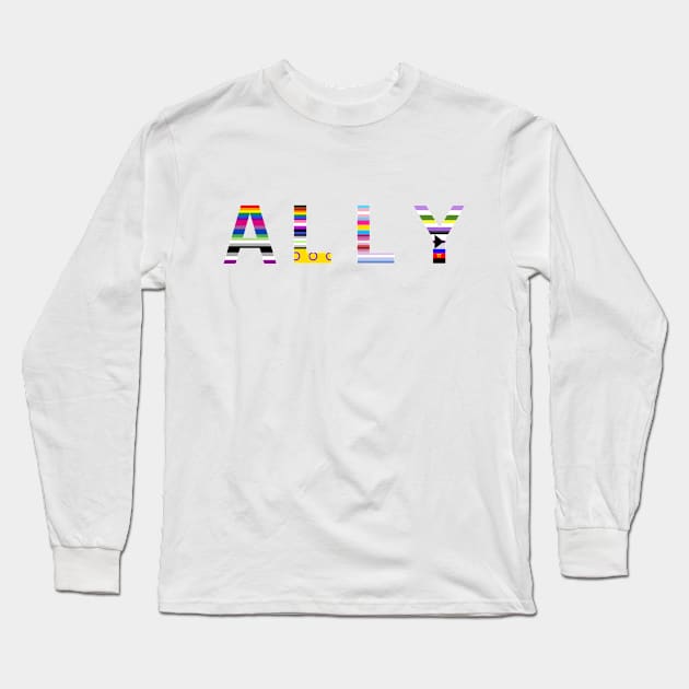 ALLY Long Sleeve T-Shirt by inkerdoo